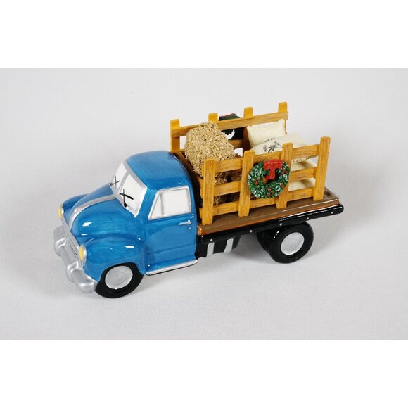 Department 56 Snow Village Farmer's Flatbed #54955 Original Box 1998 - Picture 1 of 9